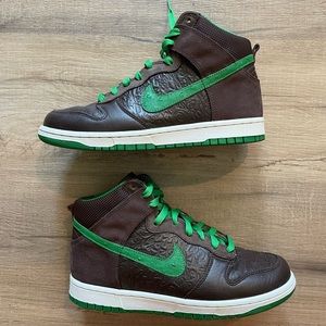 Size 7 - Nike Dunk High Stussy World Tour London RARE